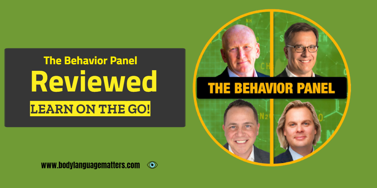The Behavior Panel (Learn From Experts In The Field Of Human Behaviour)