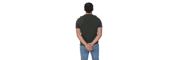 Arms Folded Behind The Back