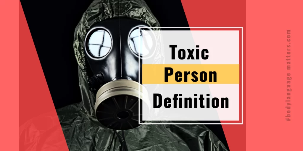 Toxic Person Definition