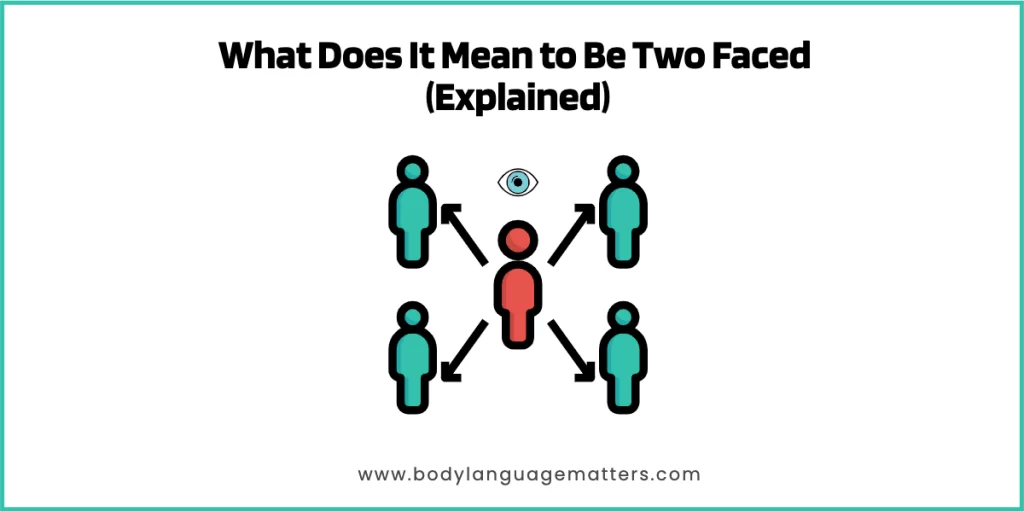 What Does It Mean to Be Two Faced (Explained)