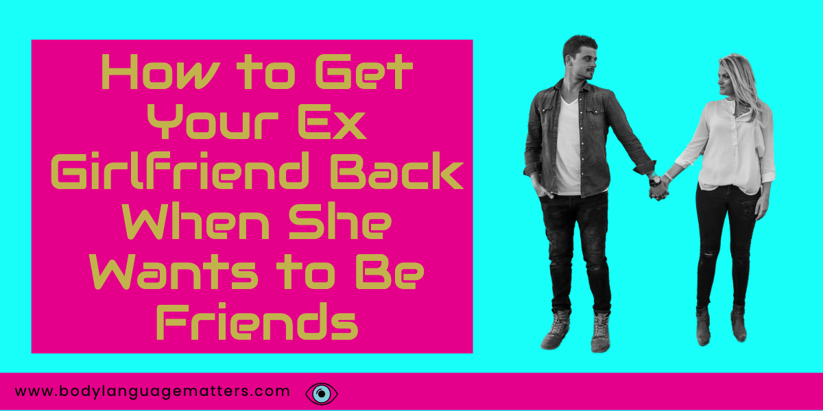 It can be confusing and hurtful when your ex girlfriend wants to stay friends. You may wonder what you did wrong or how you can get her back.