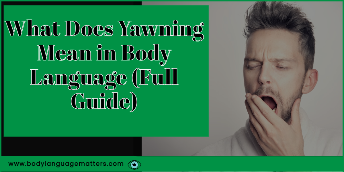 What Does Yawning Mean in Body Language (Full Guide)