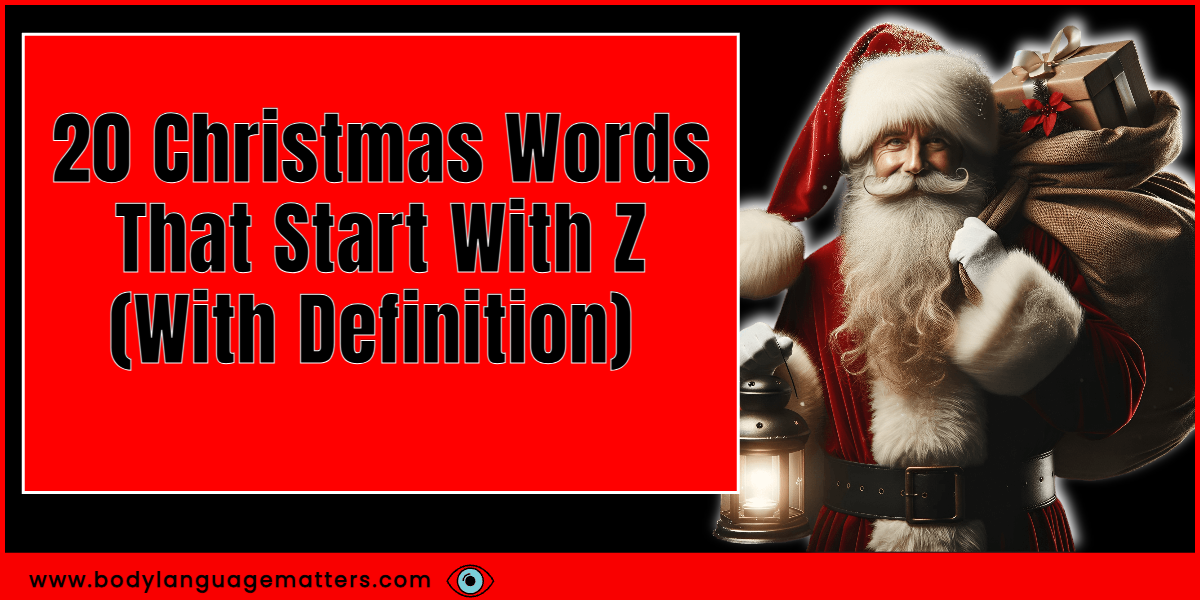20 Christmas Words That Start With Z (With Definition) 